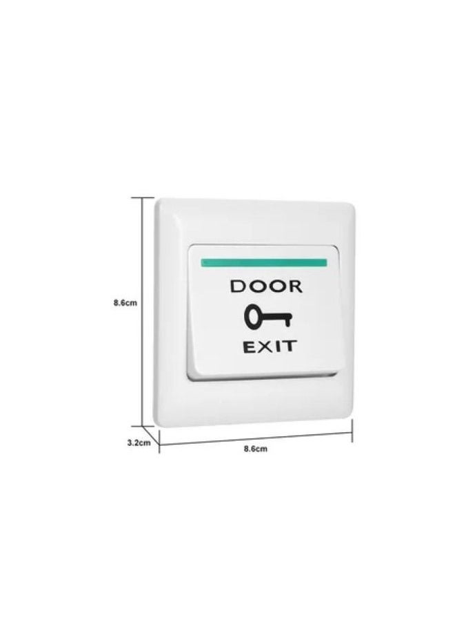 Bluefield Door Exit Push Button,Plastic 2Pcs  - Image 3