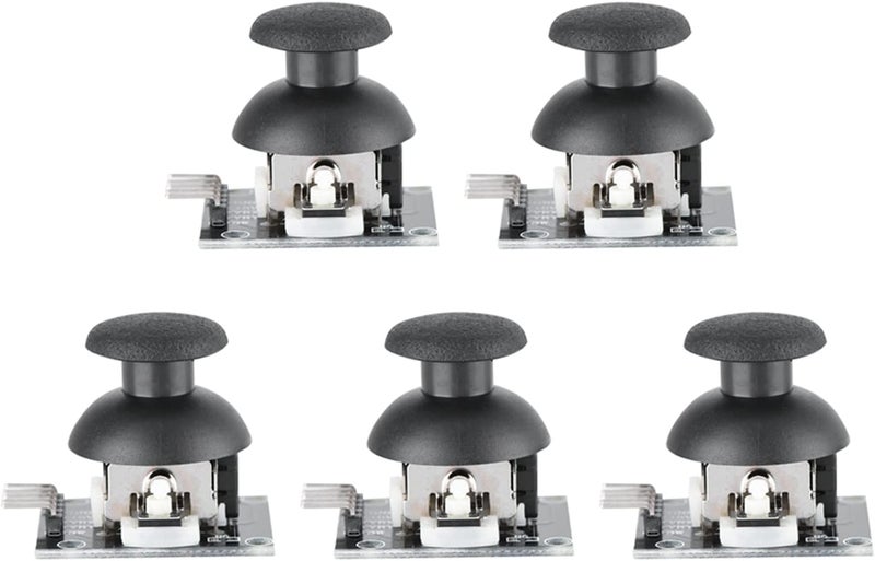 Sorandy 5Pcs Joystick Module Dual Axis Control for Gamepad Projects 1" Size - Image 4
