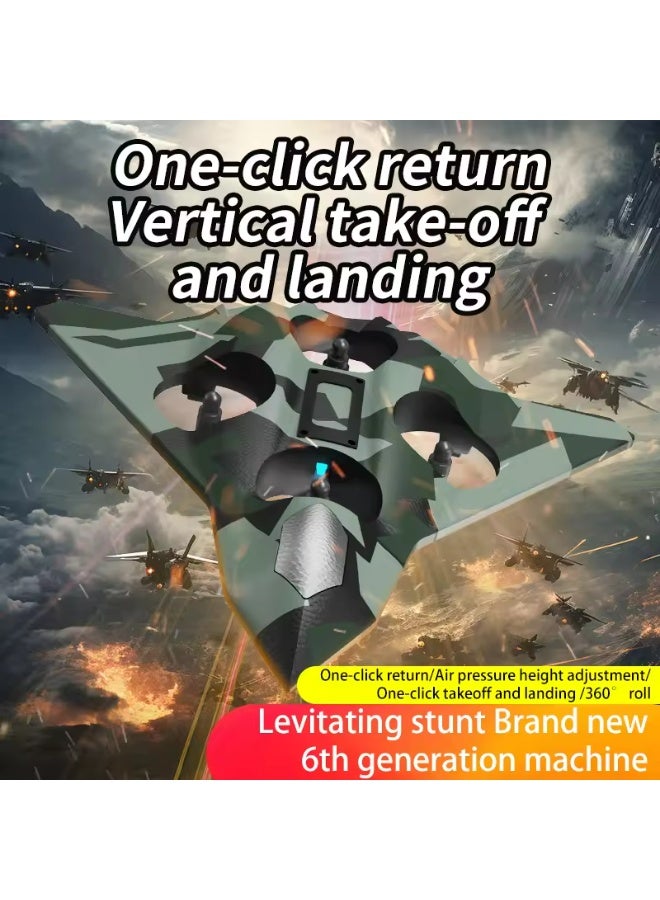 Foam RC Airplane CZ36– 6CH Remote Control Stunt Glider for Kids & Beginners, Lightweight Foam Plane with Lithium Battery, Indoor & Outdoor Fun - Image 2