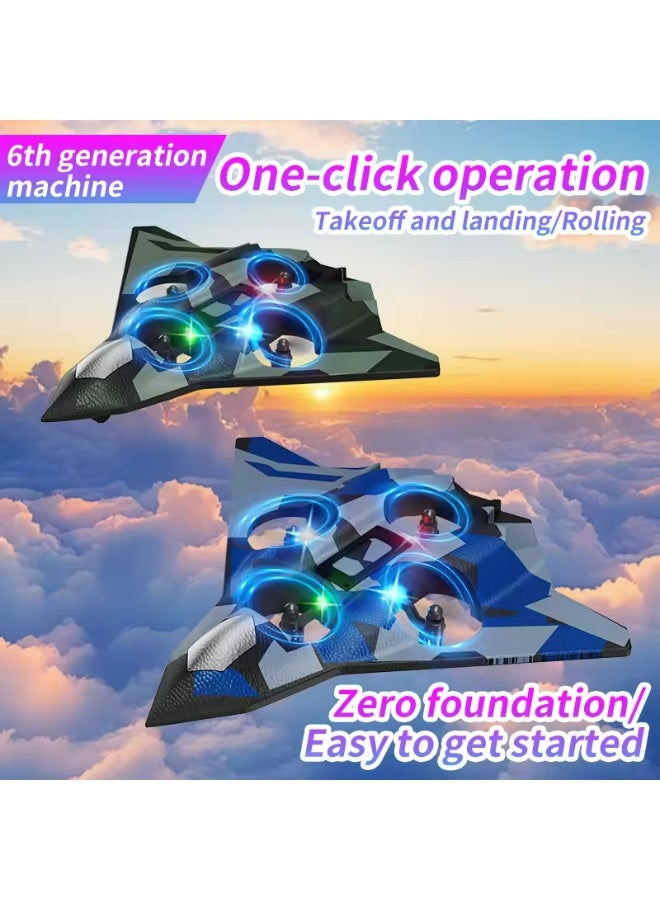 Foam RC Airplane CZ36– 6CH Remote Control Stunt Glider for Kids & Beginners, Lightweight Foam Plane with Lithium Battery, Indoor & Outdoor Fun - Image 4