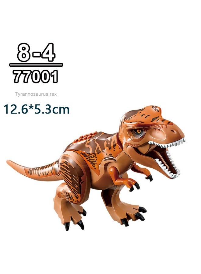 NIBEMINENT Dinosaur Building Blocks - Jurassic Assembly Educational Toy