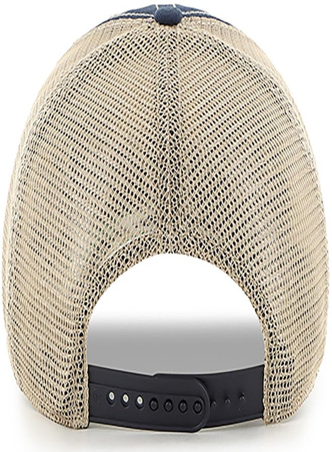 47 NCAA Trawler Primary Logo Team Color Mesh Trucker Clean Up Adjustable Hat, Adult One Size Fits All, Michigan Wolverines, One size - Image 2