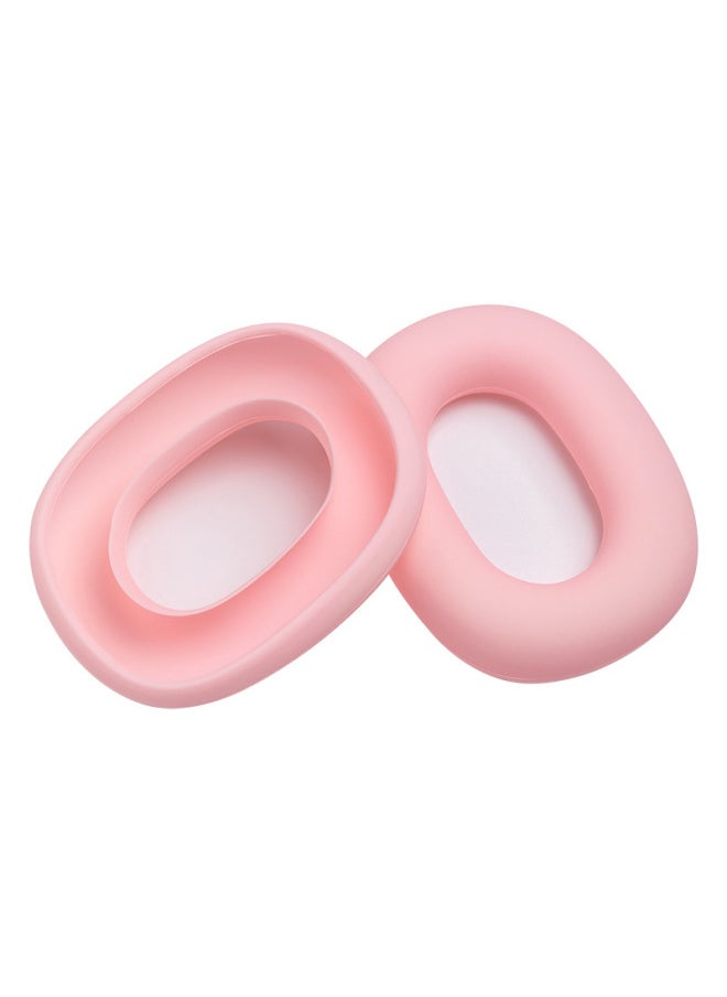Generic - For Apple Airpods Max Silicone Head Beam Protective Cover Beam Dust-proof Bluetooth Headset Ear Movers-Specifications:Pink Cap Ears - Image 1