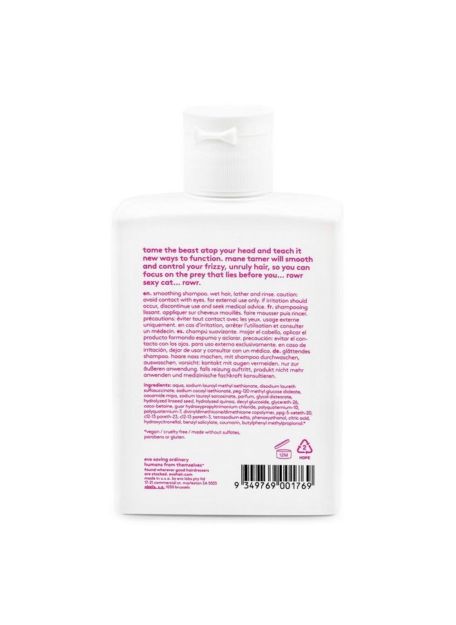 EVO - Vo Mane Tamer Smoothing Shampoo Cleans Smooths & Strengthens Hair Reduces Frizz (1.01 Fl Oz) - Image 1