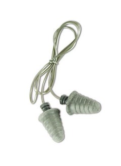 3M Peltor by 3M 10093045929525 1301 Next Skull Screws Safety Corded Ear Plugs, Polyurethane Foam, One Size, Silver (Pack of 120) 