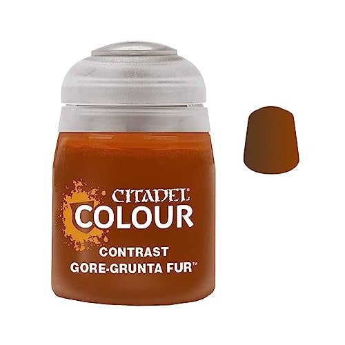 Citadel Games Workshop - Citadel Contrast Paint: Gore-Grunta Fur (18ml) - Image 4