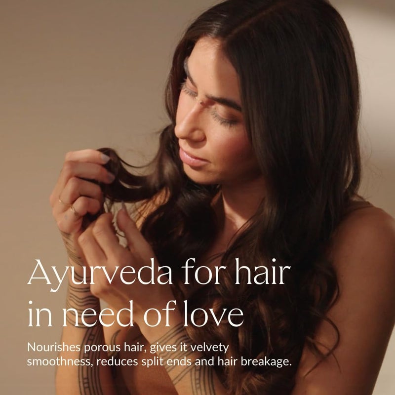 KHADI ROSE REPAIR Hair Oil - Regeneration for structurally damaged, dry hair & split ends - 100% natural, plant-based, vegan & silicone-free - 1.69 fl oz - Image 4