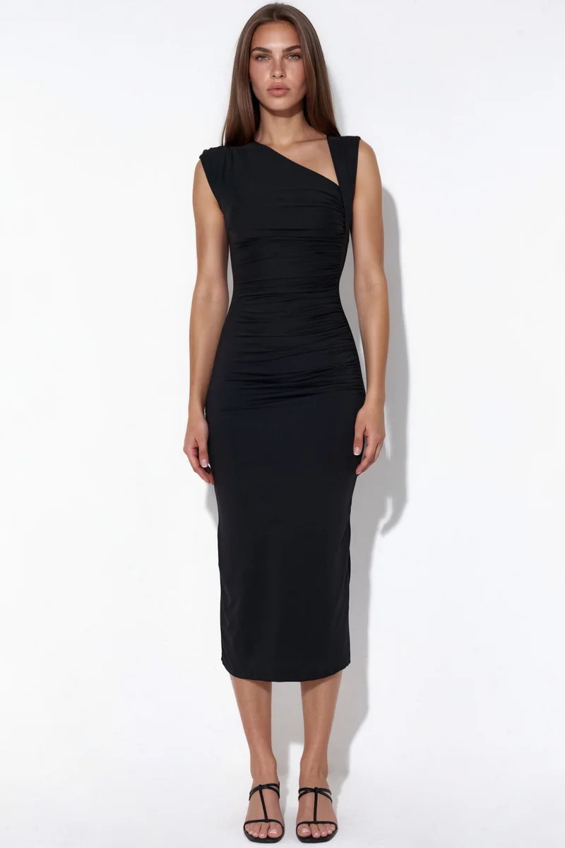 Busem Black BUSEM Sleeveless Maxi Dress for Women | Best Price UAE