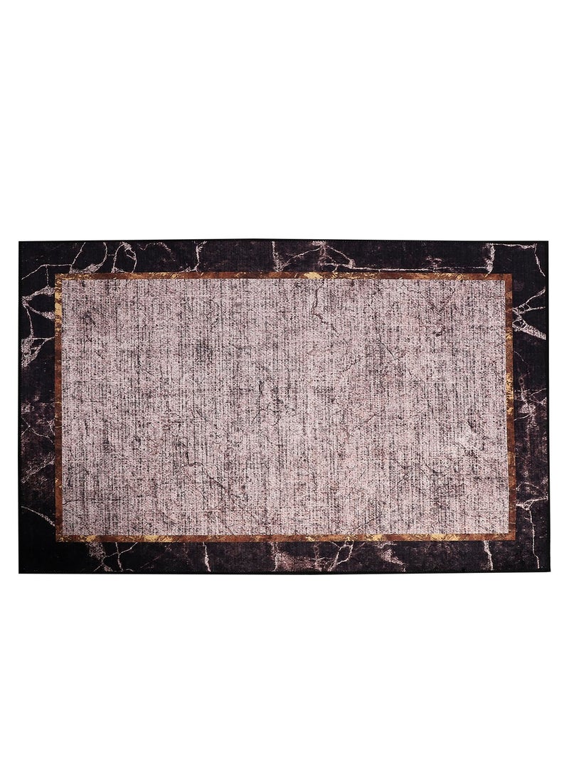 Status Contract Status Contract Ice Velvet Rugs for Living Room | (Print) Carpet for Living Room Decor | Anti Skid Backing Home Essentials | Aesthetic Vintage Decor Carpet for Bedroom | (4 x 6, D18)  - Image 3
