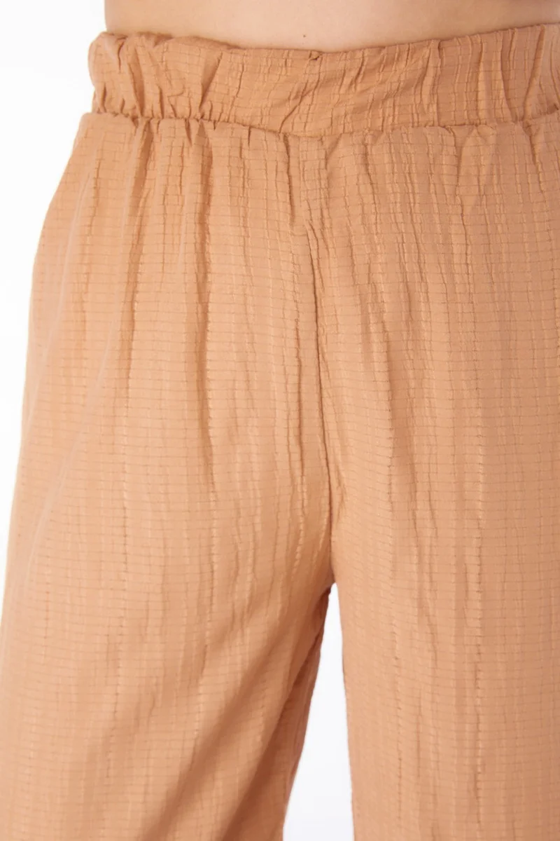 Tofisa Plain Mid Women's Mink Casual Trousers - 25627