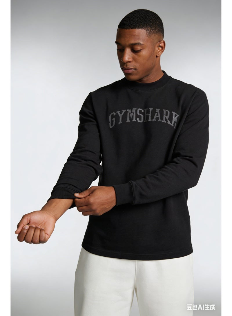 جيمشارك gymshark القطن طويلة الأكمام قميص تي شيرت - رسالة مطبوعة شعار الوزن 320 جرام ، للرجال والنساء على حد سواء مريحة ، لينة تنفس نسيج القطن ، شعبية في سن المراهقة الرياضة والترفيه قمم لينة برو الجلد . مواد مختلفة من الشعور ، هدية مفاجأة يجب أن تختار . متجر عدادات 1 : 1 الجودة . - Image 3