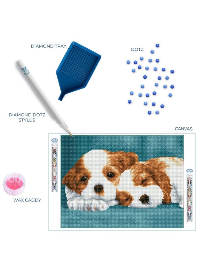 DIAMOND DOTZ Little Champs Diamond Painting Kits for Adults - Diamond Art Kits a Relaxing Creative Craft Kit with Dotz Gems 12.2x16.1 - Image 5