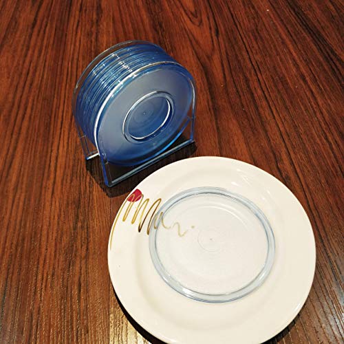 c s m CSM® Table Coasters with Stand - Set of 6 Coasters - Image 2