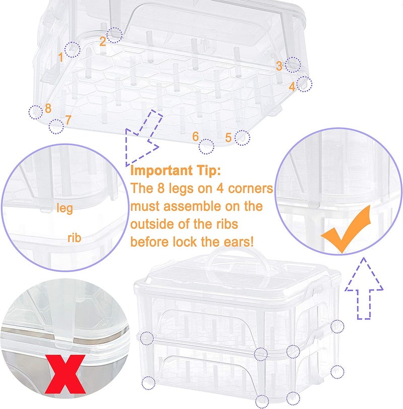New brothread 60 Colors Compatible with Brother 500m Each Embroidery Machine Thread with Clear Plastic Storage Box for Embroidery Sewing Machine - Image 5