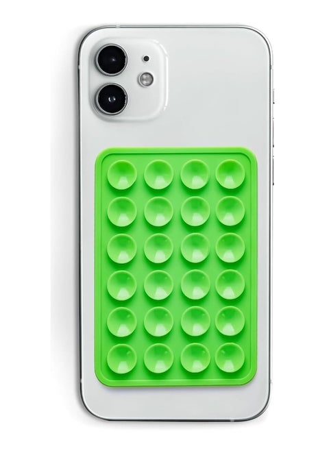 Silicone Double-Sided Suction Phone Case Detachable Mount - Hands-Free, Strong Grip Holder for Selfies & Videos - Durable, Easy to Use - iPhone & Android