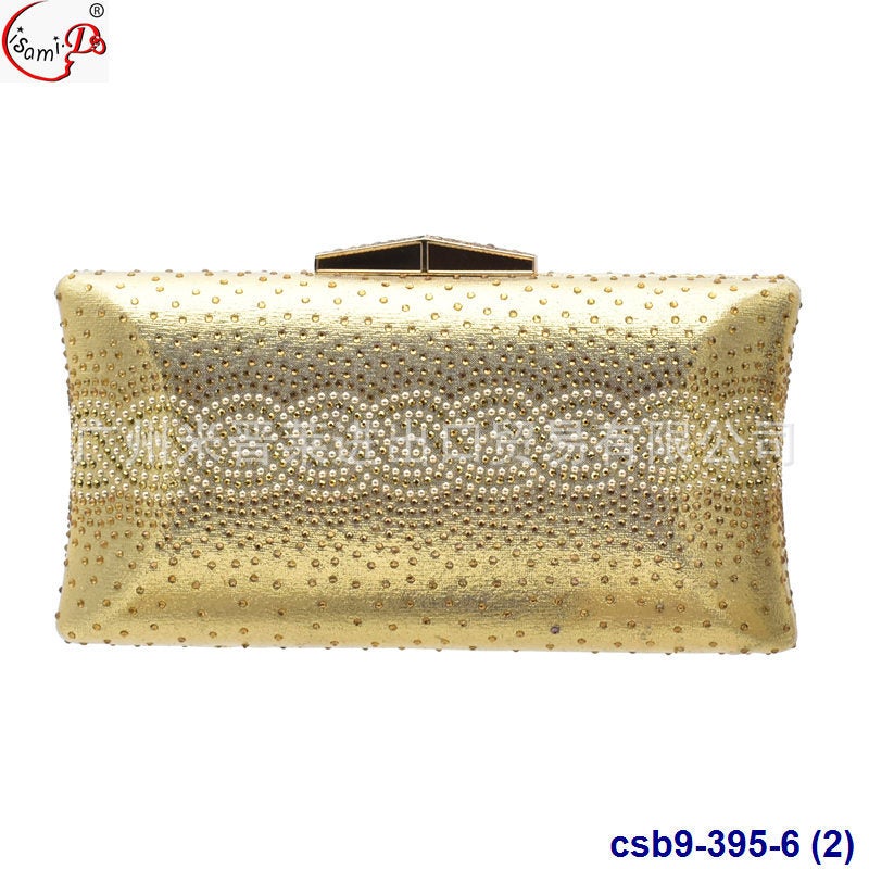 New Rectangular Drilling Dinner Bag Fashion Dress Portable Evening Bag Party Bags - Image 4