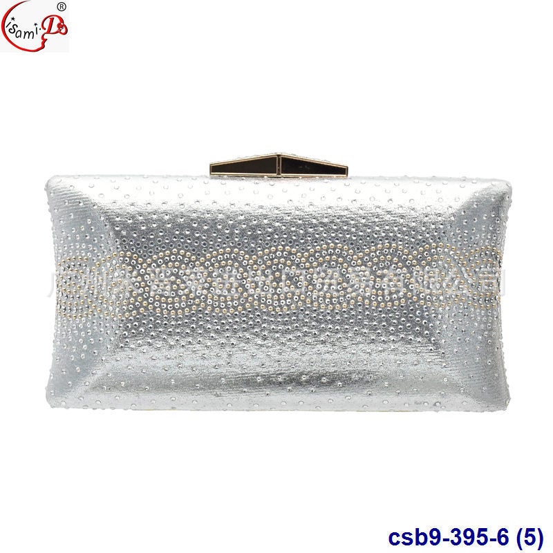 New Rectangular Drilling Dinner Bag Fashion Dress Portable Evening Bag Party Bags - Image 1