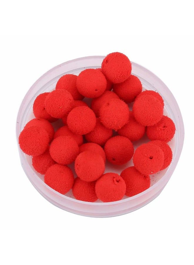 plplaaoo Carp Fishing Bait,30Pcs/Lot Carp Fishing 10/12mm Foam Pop Up Soft Pellets Baits Floating Lure Smell Carp Fishing Bait Boilies Fishing Bait Artificial Floating Ball Beads Feeder(Berry12MM), - Image 1