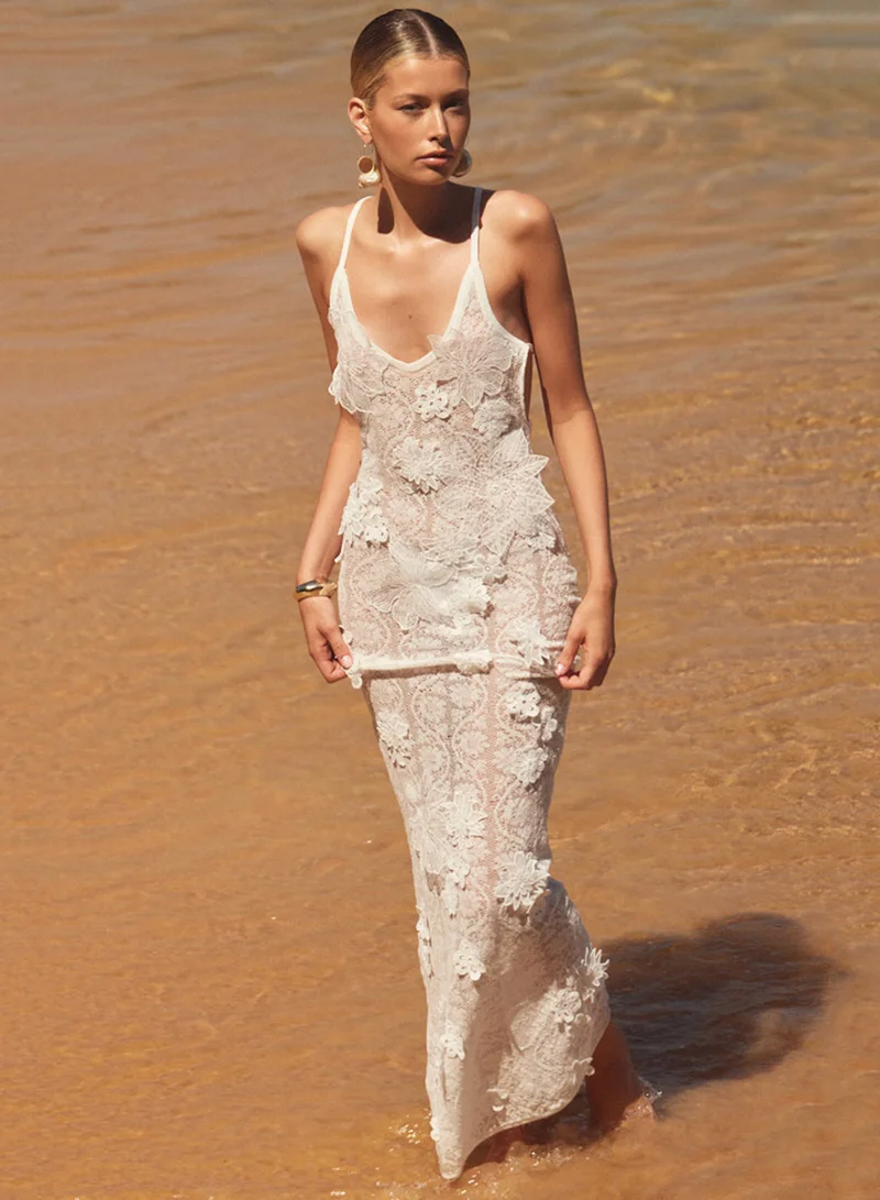 ساندايز Vesper Strappy Bodycon Maxi Dress
