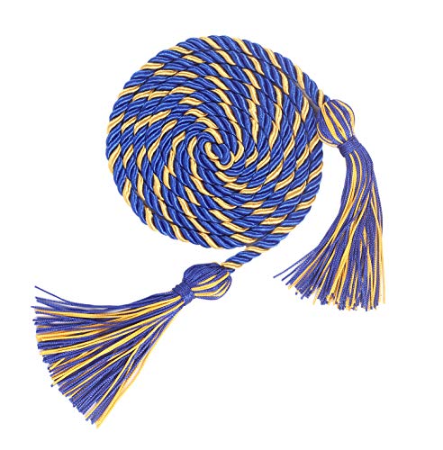 Graduation Honor Cords 68 Long Royal BlueGold