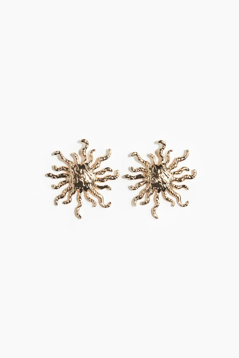 H&M Sun-shaped earrings