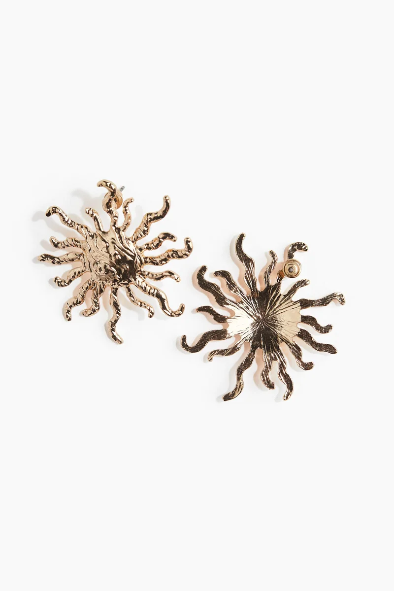 H&M Sun-shaped earrings
