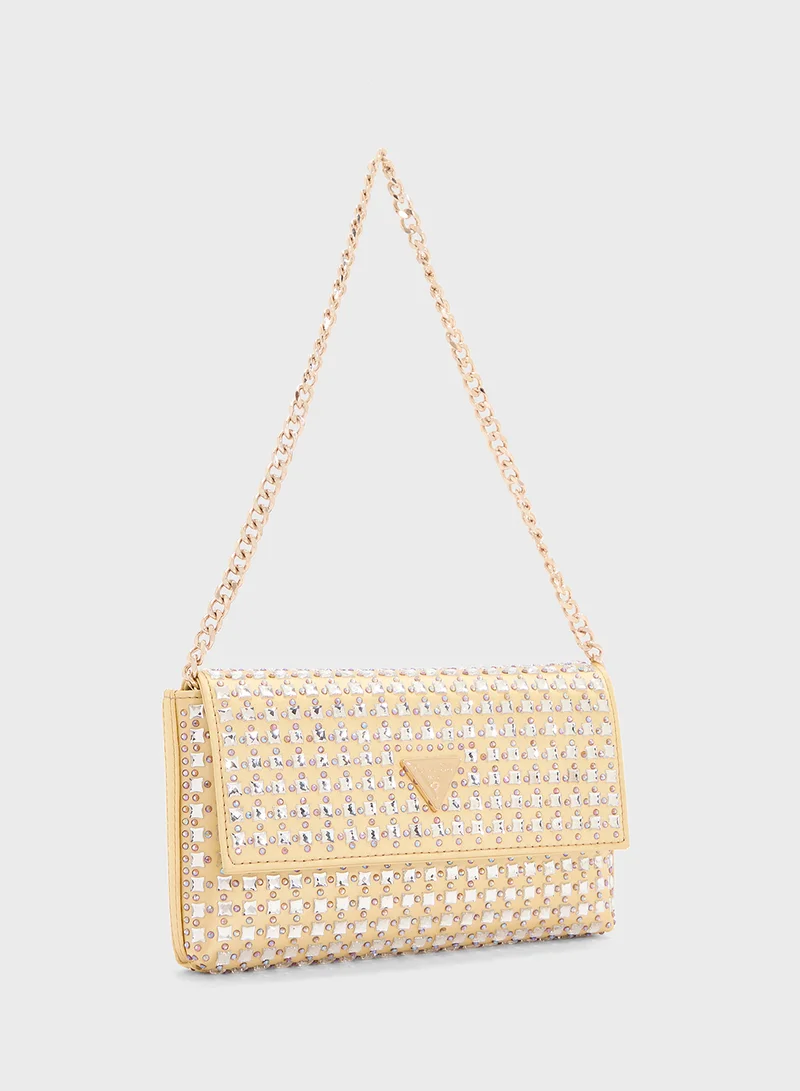 GUESS Zalina Flap Clutch