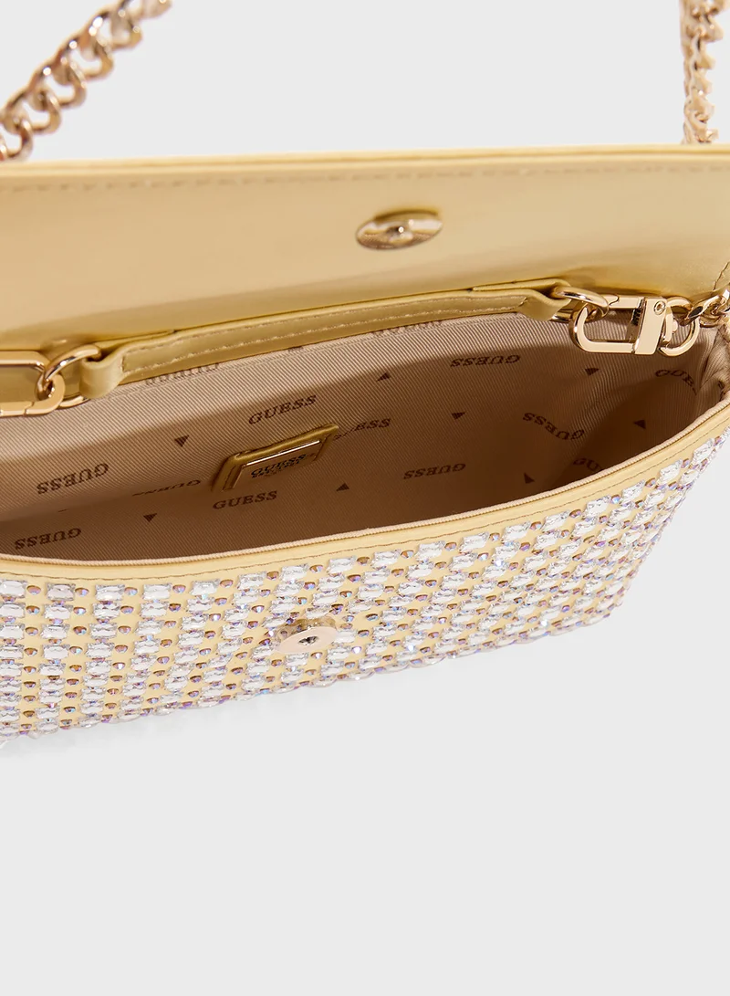 GUESS Zalina Flap Clutch