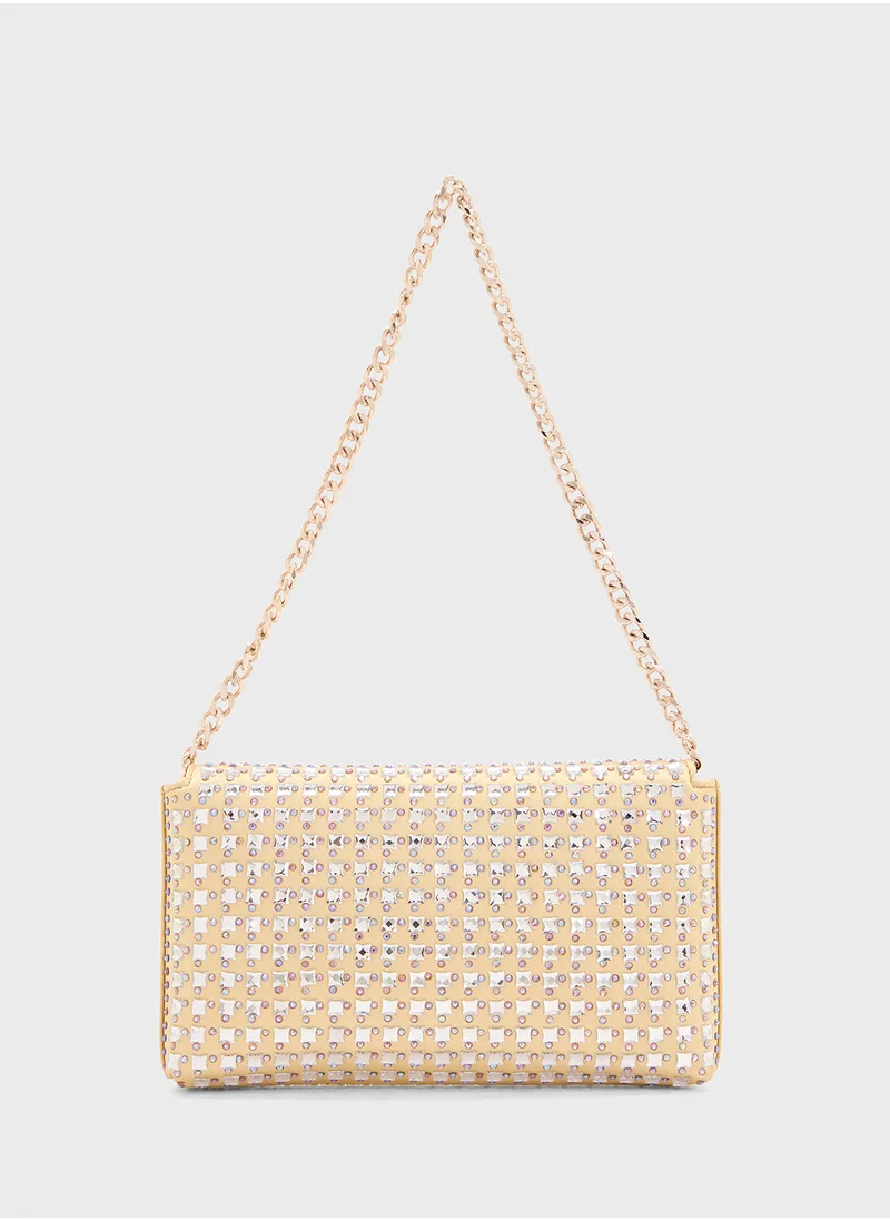 جس Zalina Flap Clutch