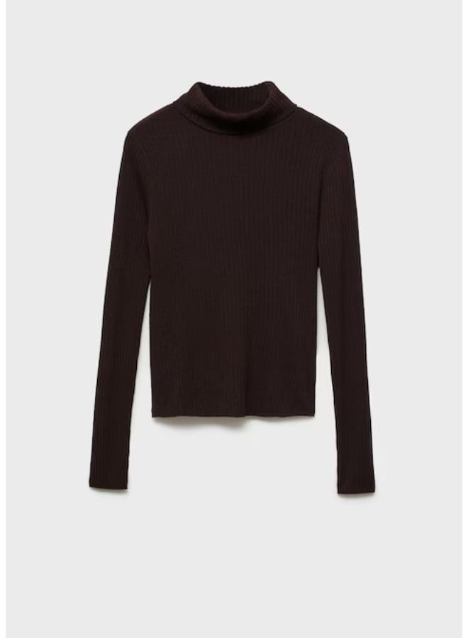 MANGO Wool Blend Turtleneck Sweater - Image 5