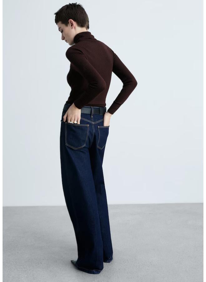MANGO Wool Blend Turtleneck Sweater - Image 2