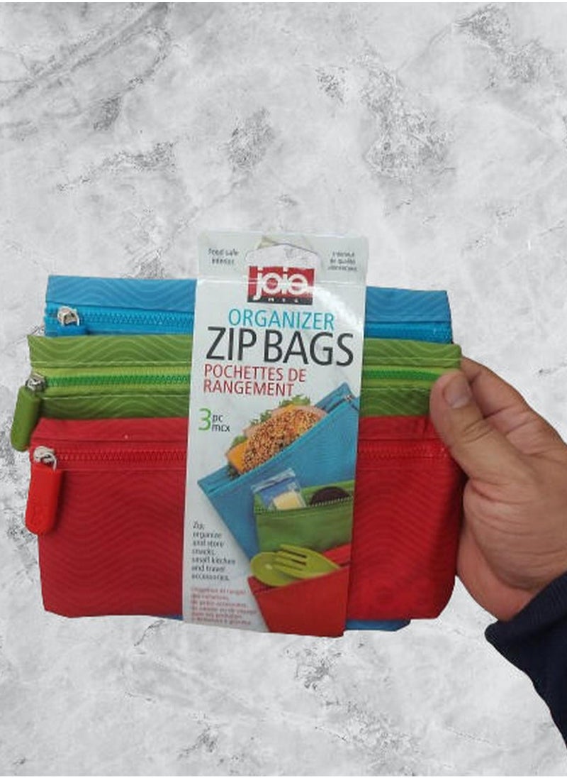 joie - Zip Bags 3 Pcs Card - Image 1