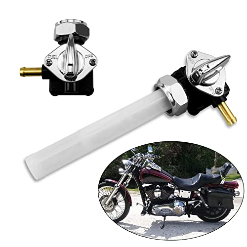 TADYAO Fuel Valve Petcock with Male Thread Fit for Harley FLST FXST FLT FXD 1995-2001 Replace 61338-94D - Image 3