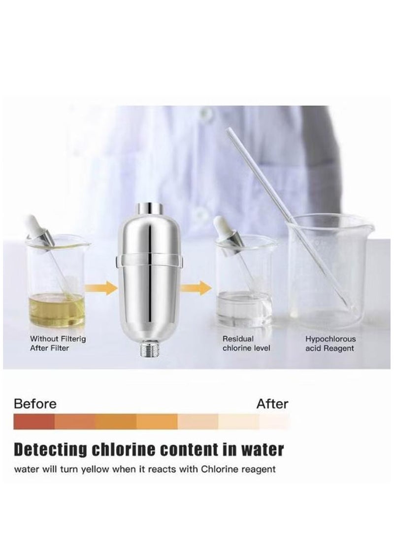 Arabest Shower Filter,16 Stage Shower Head Filter for Hard Water,Showerhead Filter to Remove Chlorine and Fluoride  - Image 2