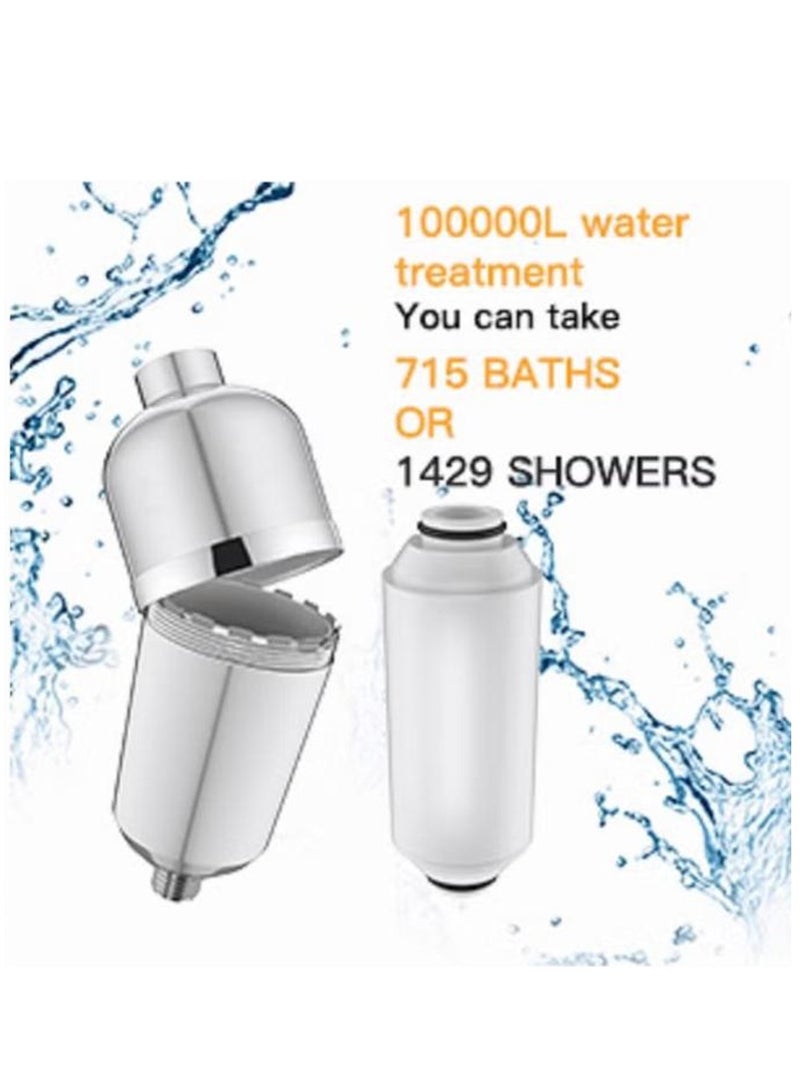 Arabest Shower Filter,16 Stage Shower Head Filter for Hard Water,Showerhead Filter to Remove Chlorine and Fluoride  - Image 5