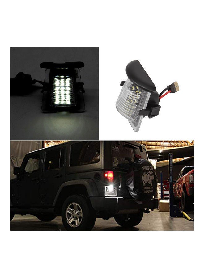 NIBEMINENT LED License Plate Light For Jeep Wrangler JK 2007-2018  - Image 2