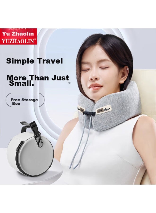 Yuzhaolin U-shaped Pillow, Portable Travel Headrest, Nap Pillow, Memory Foam Pillow, Long-distance Travel, High-speed Rail Neck Pillow, Nap Essential - Image 1