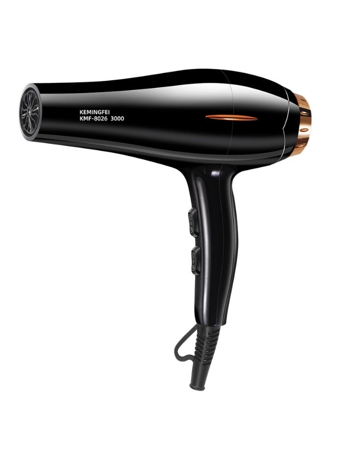 6-in-1 Ionic Hair Dryer 2200W, Salon Professional Blow Dryer with AC Motor, 2 Speed & 3 Heat Settings, Includes Diffuser, Nozzle, Concentrator Comb for Curly and Straight Hair, Fast Drying - Image 2