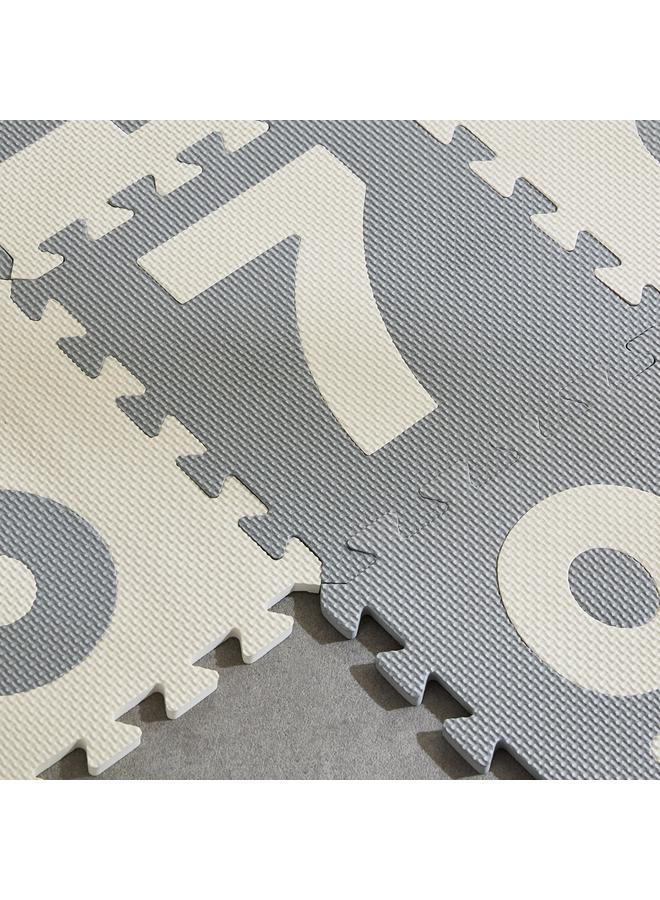 Home Box Mystify Foam 10-Piece Playmat Numerical Mat Set - 30x30x1 cm - Image 2