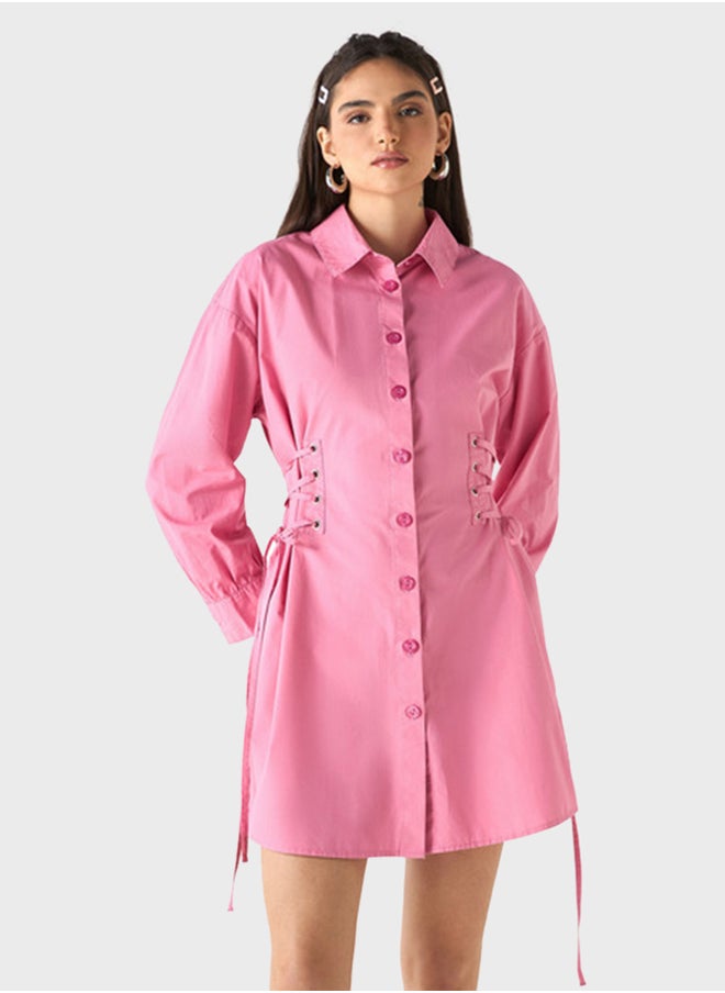 Lee Cooper Button Down Shirt Dress  - Image 1