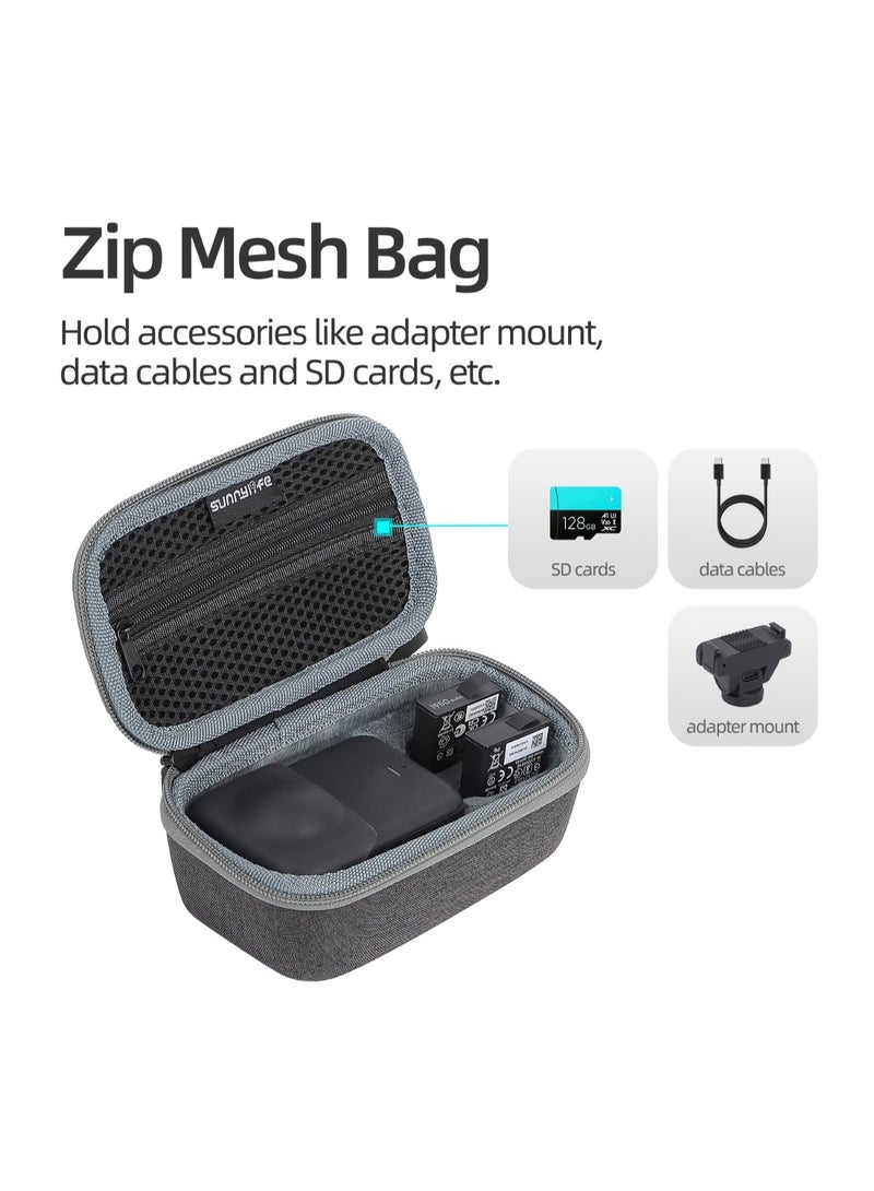 حمل حالة لـ DJI Osmo 360 اكسسوارات ، حقيبة تخزين محمولة حالة سفر واقية لـ DJI Osmo 360 كاميرا (حقيبة كومبو القياسية) - Image 3