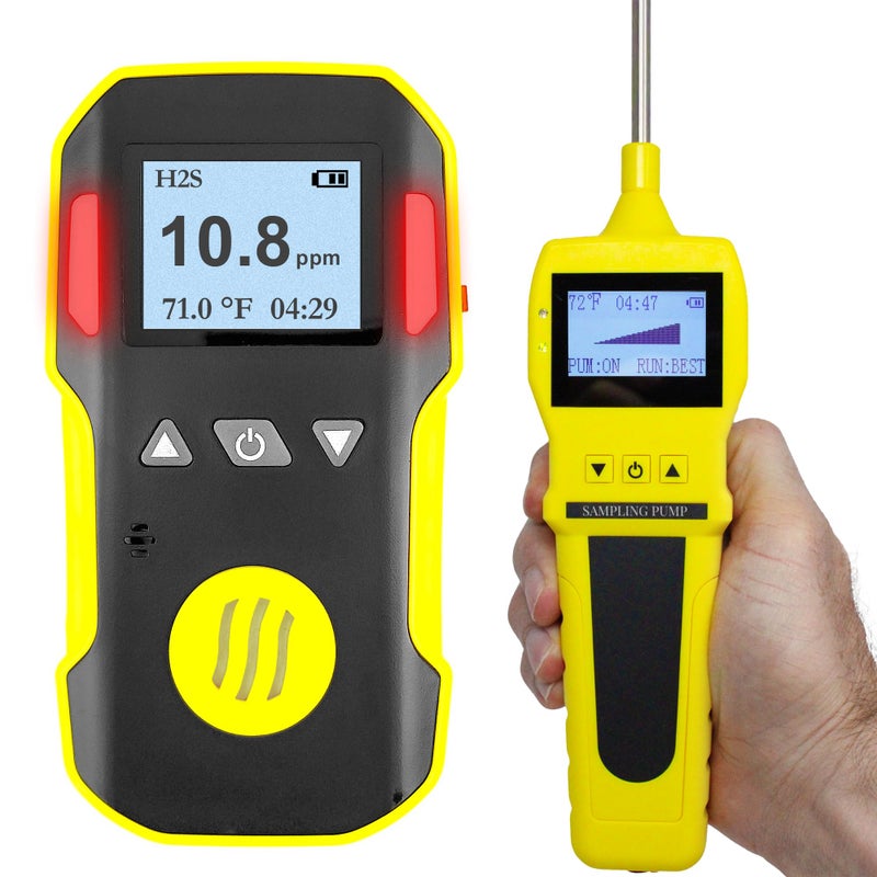 FORENSICS DETECTORS FD H2S Monitor Pump with Probe by Forensics USA NIST Calibrated Water Dust Proof 0100ppm H2S - Image 2