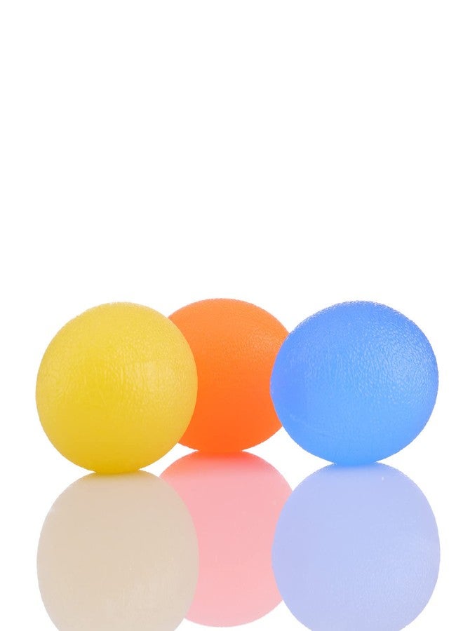 AIKESIWAY Hand Exercise Balls,Hand Therapy Balls,Grip Balls,Stress Relief Ball for Adult and Kid,Squeeze Balls for Hand Therapy Hand Grip Equipment Ball-3 Resistance Levels(3 PCS) - Image 1