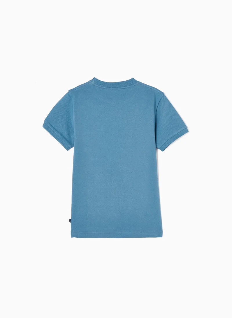 Zippy Zippy Cotton Piquet T-shirt for Boys