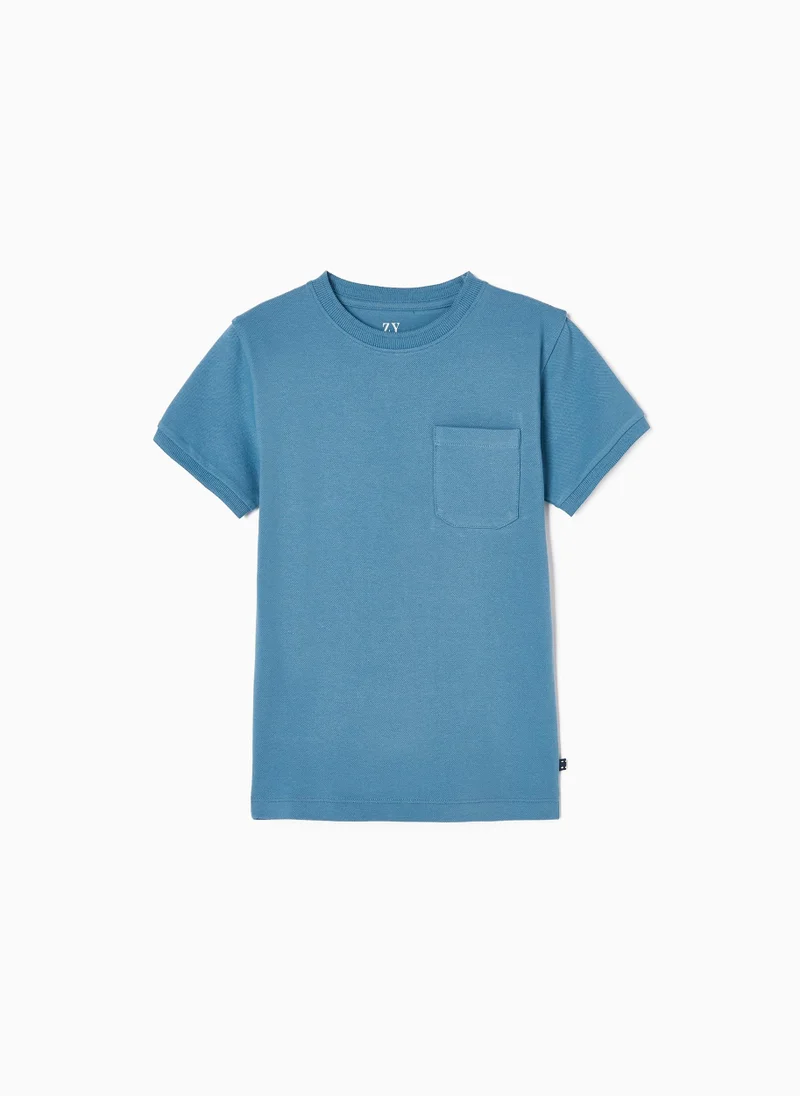 Zippy Zippy Cotton Piquet T-shirt for Boys