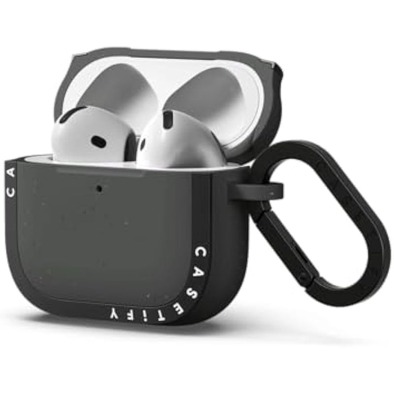 Casetify Bounce AirPods 4 Case with Ring 【Toy Story Colab】 - Toy Story Stickermania - Matte Charcoal - Image 2