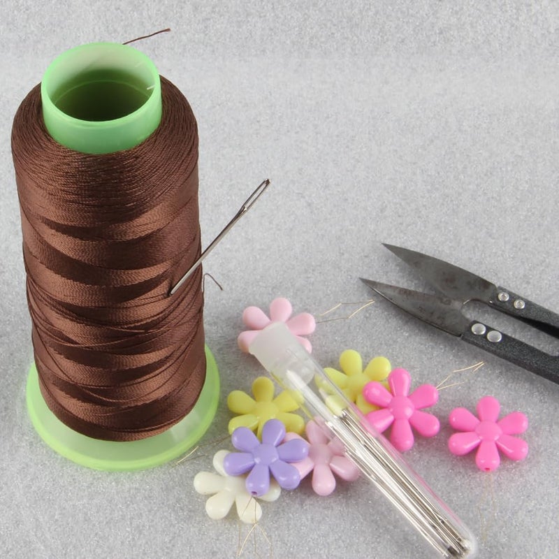 Feihong Multicolor Needle Threaders  12 Pieces Flower Head Wire Loop Needle Threaders Hand Machine Sewing Tool For Sewing Crafting  Knitting Craft  Quilting  Diy Art - Image 4