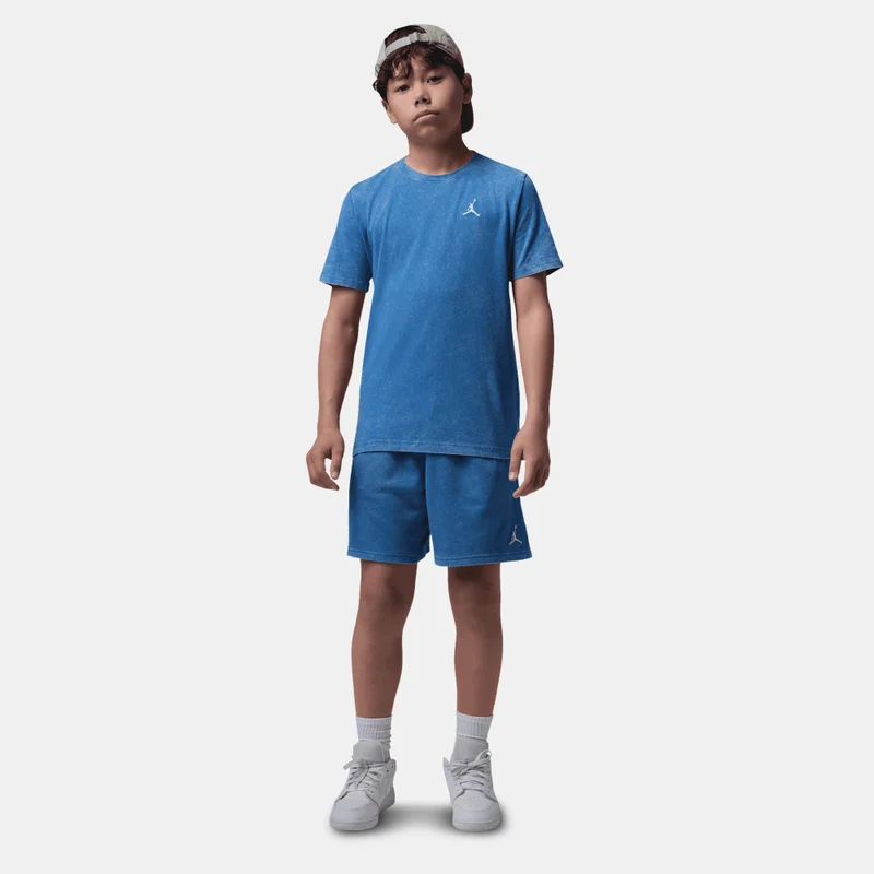 Jordan Blue Kids' Jumpman Air Acid Wash T-Shirt  | Best Price UAE