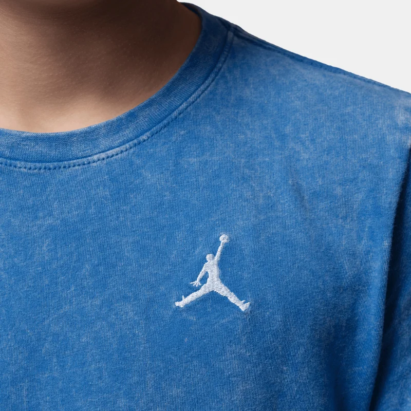 Jordan Blue Kids' Jumpman Air Acid Wash T-Shirt  | Best Price UAE