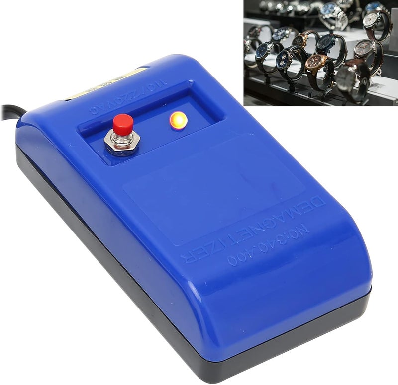 كلاراكو أداة إزالة مغناطيسية الساعات من كلاركو، أداة إزالة مغناطيسية الساعات، أداة إزالة مغناطيسية إصلاح الساعات، أداة إزالة مغناطيسية إصلاح الساعات، 110 فولت/220 فولت لصانعي الساعات لإزالة مغناطيسية الساعات - Image 5